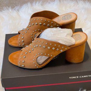 Mustard Vince Camuto Mules